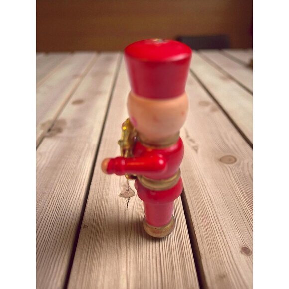 2 Vintage Wooden Musicians Band Ornaments - Picture 2 of 5